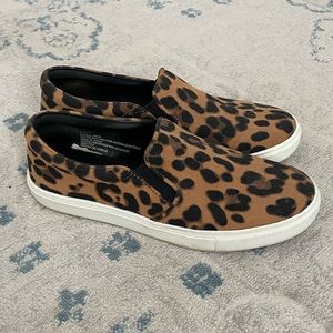 Leopard Slip On Sneakers